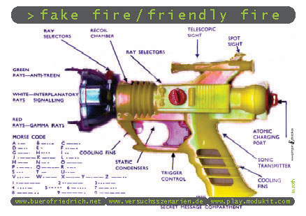 play! fake fire / friendly fire